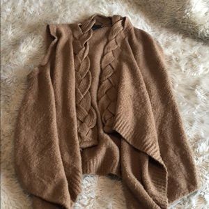 Cardigan vest from Anthropologie